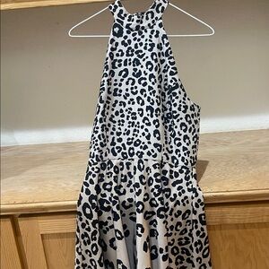 Naven Leopard Print Mini Dress